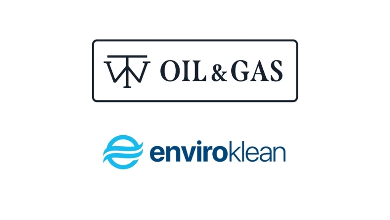 WT Oil & Gas and EnviroKlean logos displayed side by side